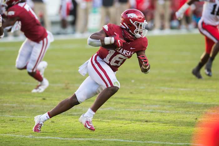 Arkansas's big-bodied, athletic wideout may be WR1 come draft day.